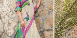 LiNen Digital Saree