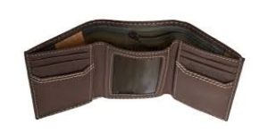 Trifold Leather Wallet