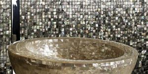 Mother of Pearl Wash Basin