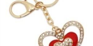 Single Heart Keychain