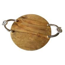 Wooden Metal Tray