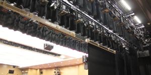 Motorized Stage Light Bar Installation