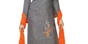 Grey Tree Suit Material