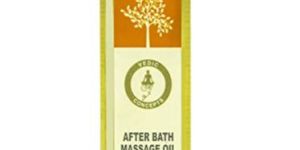 Vedic Concepts Organic After Bath Massage oil- Basil & Lavender