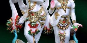 Marble Radha Krishan Statue
