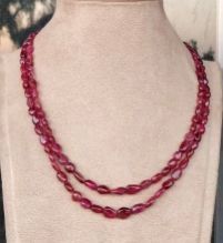 Gemstones Bead Tumbled Necklace