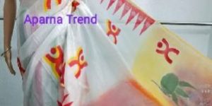 Hand Painted Silk Saree