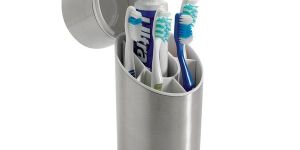 Toothbrush Holder with Lid