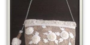 Flower Embroidered Sling Bags