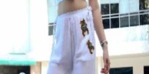 White Embellished Co-ord Set