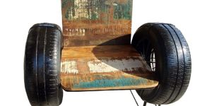 Reclaimed Wood Armchair