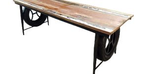 Reclaimed Wood Console Tables