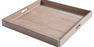 Wooden Square Tray