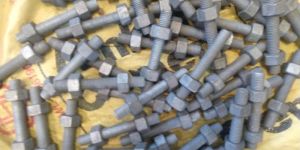 HDG Bolt, Nut, Plain Washer