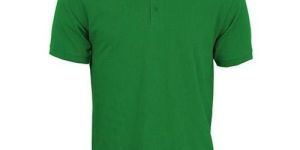 Mens Green Polo T-Shirt