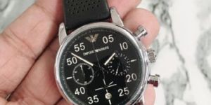 armani men's chronoworking watch