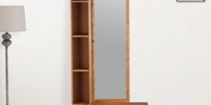 Wood Dressing Mirror