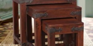 Wooden Nesting Table