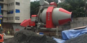 RM 1100 E Reversible Drum Mixer