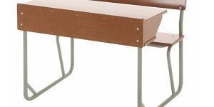 Two Seater School Bench