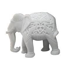 Marble Elephant Statue