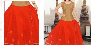 Chanderi Silk Skirts