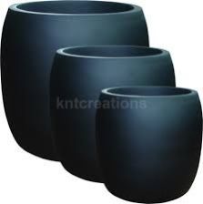 Glossy Grey Planter