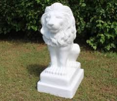 Marble Lion Statue