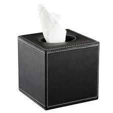 Leather Tissue Box