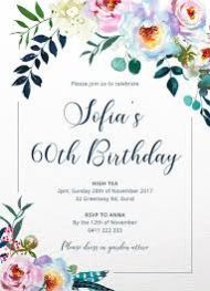 Birthday Invitation Card