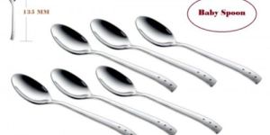 Stainless Steel Baby Spoon