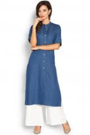 Cotton Denim Kurtis