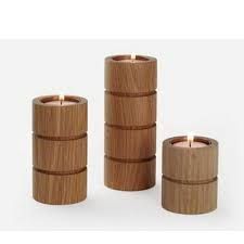 Wooden Candle Stand