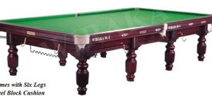 Wiraka Tournament Mahagony Snooker Table