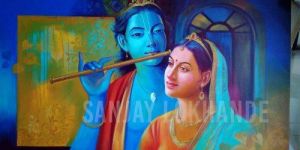 Radha Krishna Panting