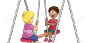 Playground Double Swing