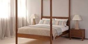 Wooden Four Post Bed