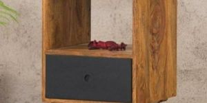 Wooden Bedside Table