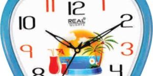 Apple Shaped Wall Clock