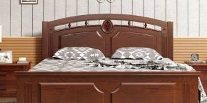 Wooden Double Bed