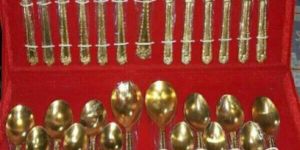 Brass Cutlery Set