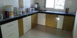 L Shap Kitchen Trolley