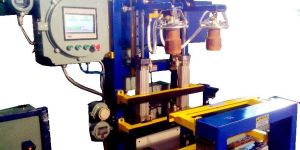 LPG CYLINDER HOT AIR SEALING MACHINE AUTOMATIC