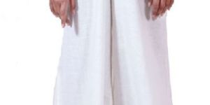 White Palazzo Pant