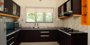 U Shaped Modular Kitchen