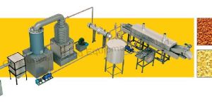 Continuous Namkeen Fryer with Thermic Heat Exchanger