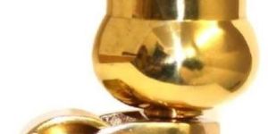 Round Brass Casters