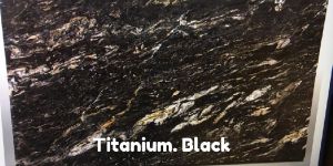 Titainium Black Granite Slabs