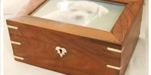 Wooden Urn Box