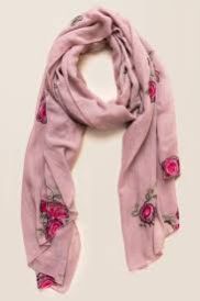 Embroidered Scarf